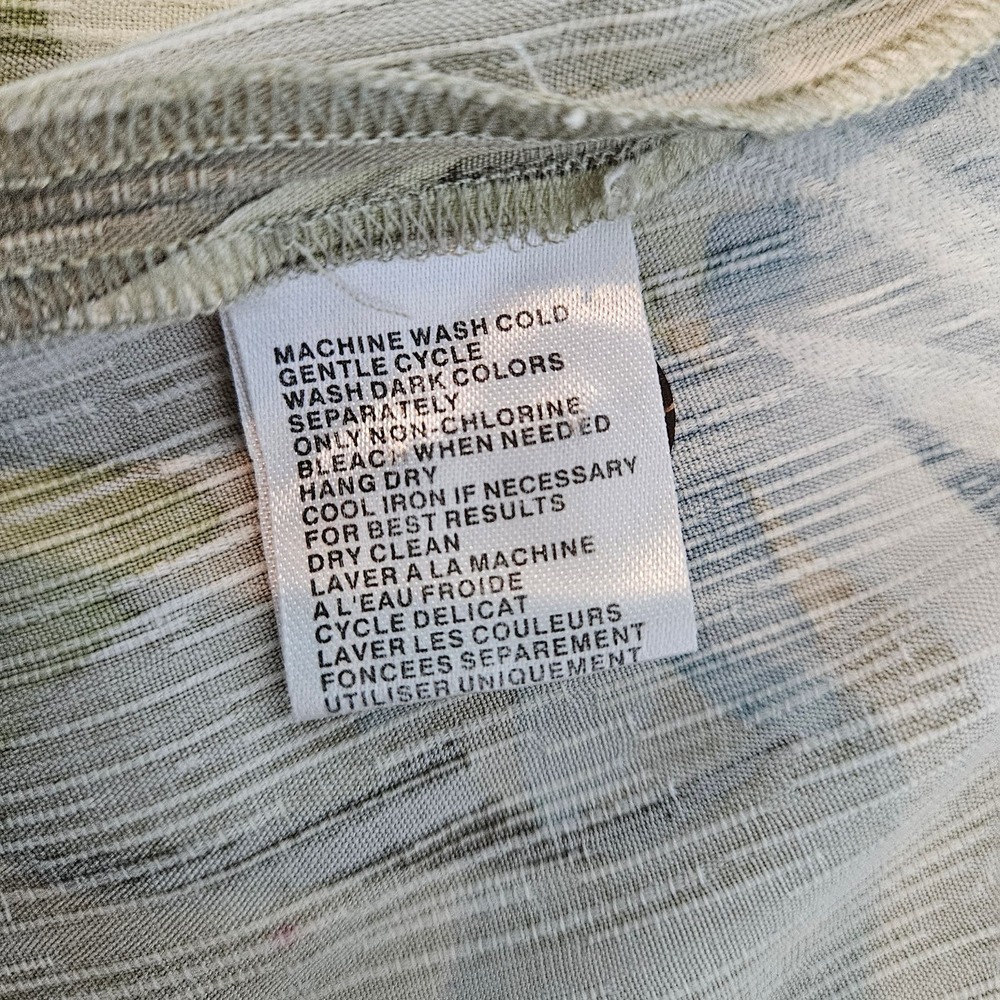 Men's Tommy Bahama 100% Silk Shirt, Size Medium - Picture 6 of 10